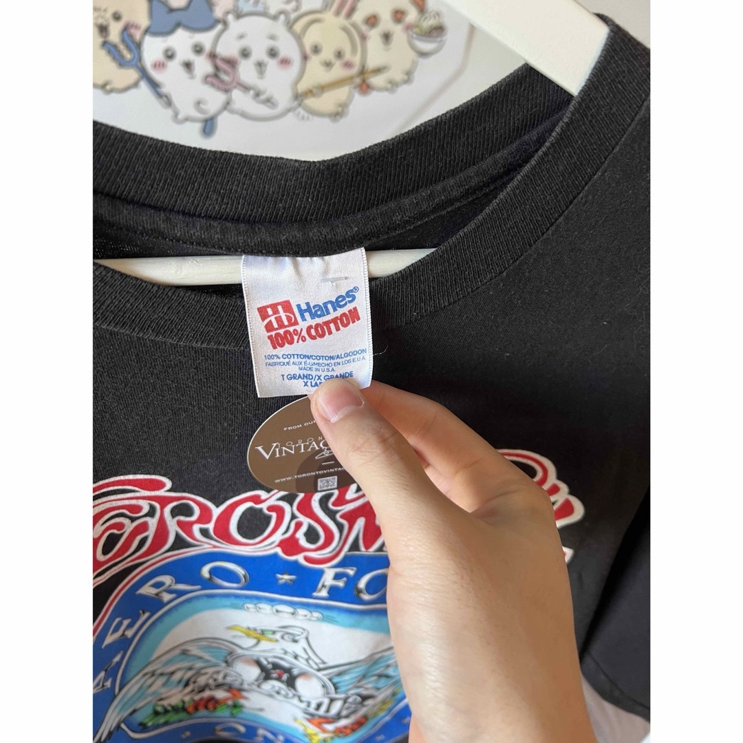 エアロスミス Tシャツ Hanes aerosmith ヴィンテージ の通販 by エアロスミス Tシャツ Hanes aerosmith ヴィンテージ の通販 by