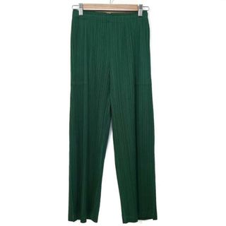 PLEATS PLEASE ISSEY MIYAKE(パンツ ・ グリーン・カーキ/緑色 PLEATS PLEASE ISSEY MIYAKE(パンツ ・ グリーン・カーキ/緑色