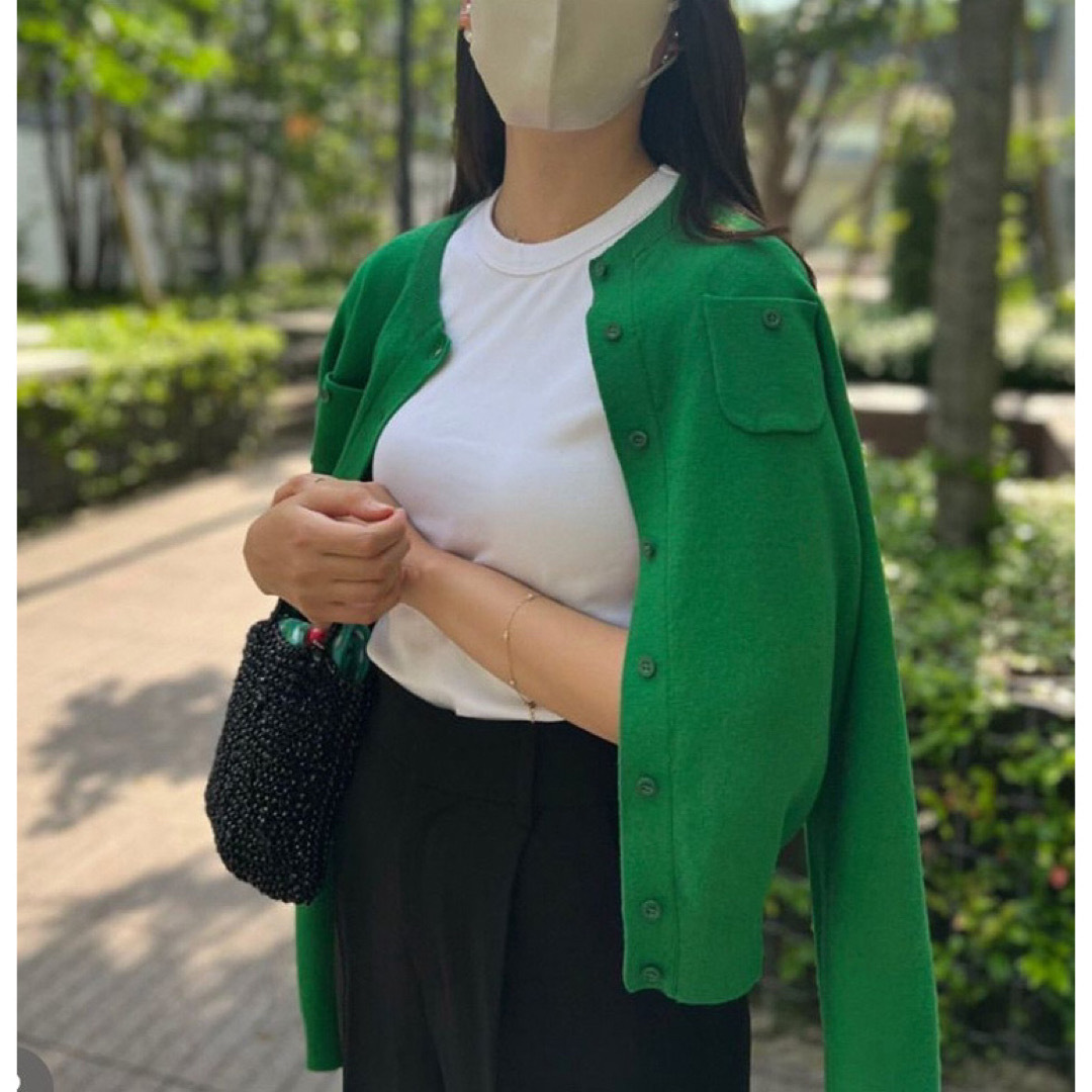 GABAN - 新品 CABNA コットンカシミヤ クルーネックカーディガン GABAN - 新品 CABNA コットンカシミヤ クルーネックカーディガン