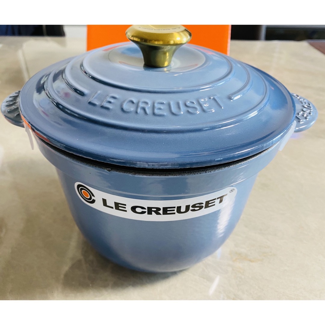 新品 ル・クルーゼ ココット・エブリィ 20 シャンブレー 新品 ル・クルーゼ ココット・エブリィ 20 シャンブレー