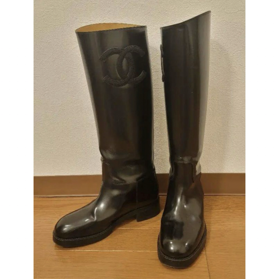 CHANEL - シャネル ロングブーツ36の通販 by chan♡|シャネル CHANEL - シャネル ロングブーツ36の通販 by chan♡|シャネル