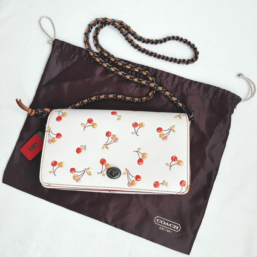 新品未使用】【COACH】ディンキーグラブタン レザーウィズ 新品未使用】【COACH】ディンキーグラブタン レザーウィズ