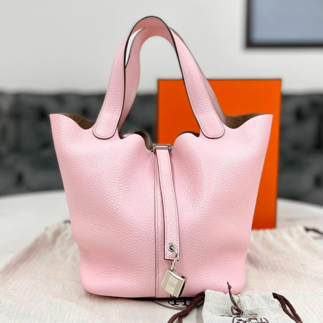 HERMES - 美品☆ エルメス ピコタンロックMM トリヨンクレマンス HERMES - 美品☆ エルメス ピコタンロックMM トリヨンクレマンス
