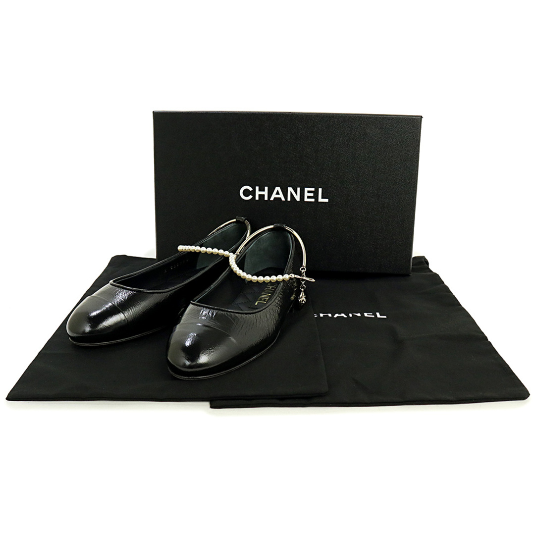 CHANEL - シャネル バレリーナ ココマーク パンプス フラット CHANEL - シャネル バレリーナ ココマーク パンプス フラット