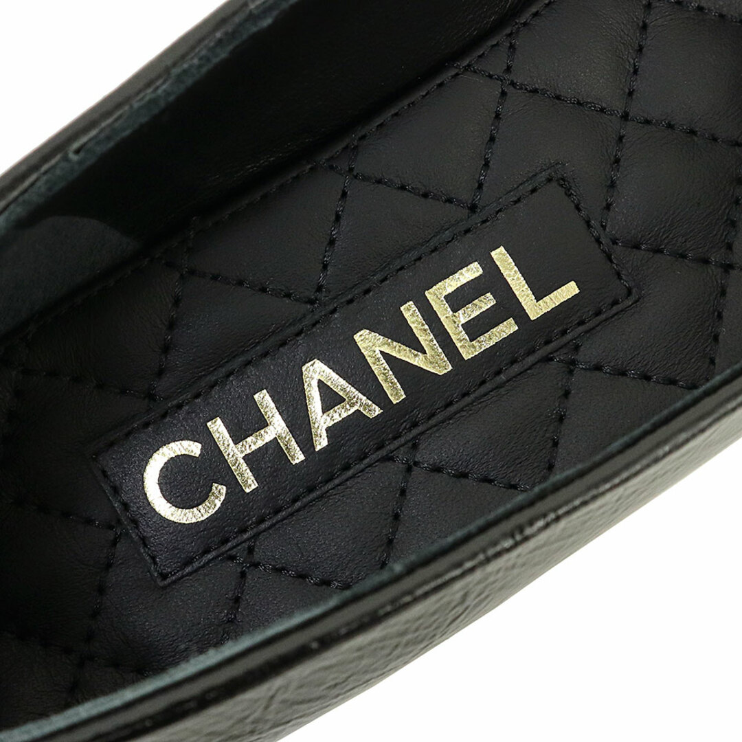 CHANEL - シャネル バレリーナ ココマーク パンプス フラット CHANEL - シャネル バレリーナ ココマーク パンプス フラット