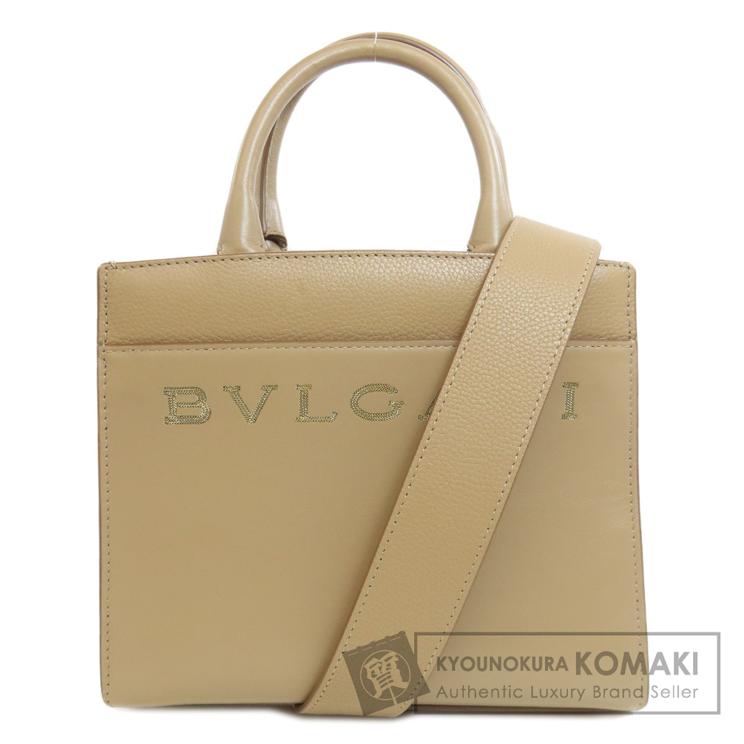 BVLGARI ロゴ ハンドバッグ カーフ レディース バッグ BVLGARI ロゴ ハンドバッグ カーフ レディース バッグ