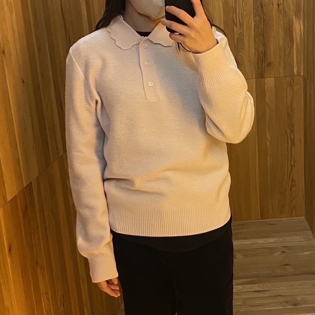 A.P.C - 【美品】A.P.Cウール100% ポロニットの通販 by aplfool