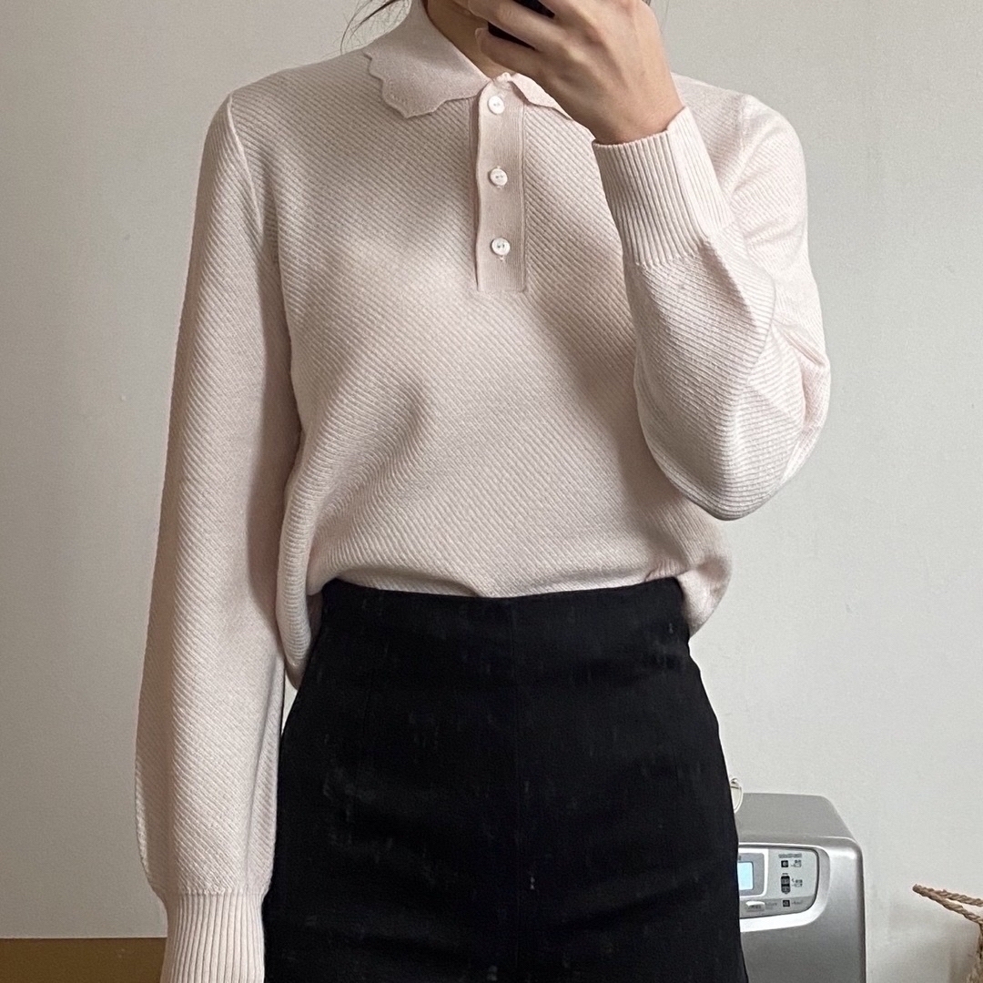 送料無料の通販 - A.P.C 【美品】A.P.Cウール100% aplfool by ポロニットの通販 ニット+セーター