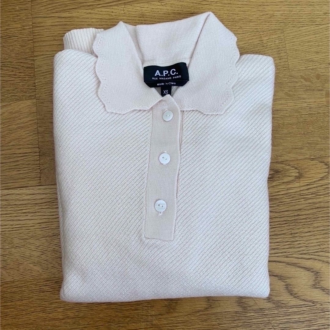 A.P.C - 【美品】A.P.Cウール100% ポロニットの通販 by aplfool