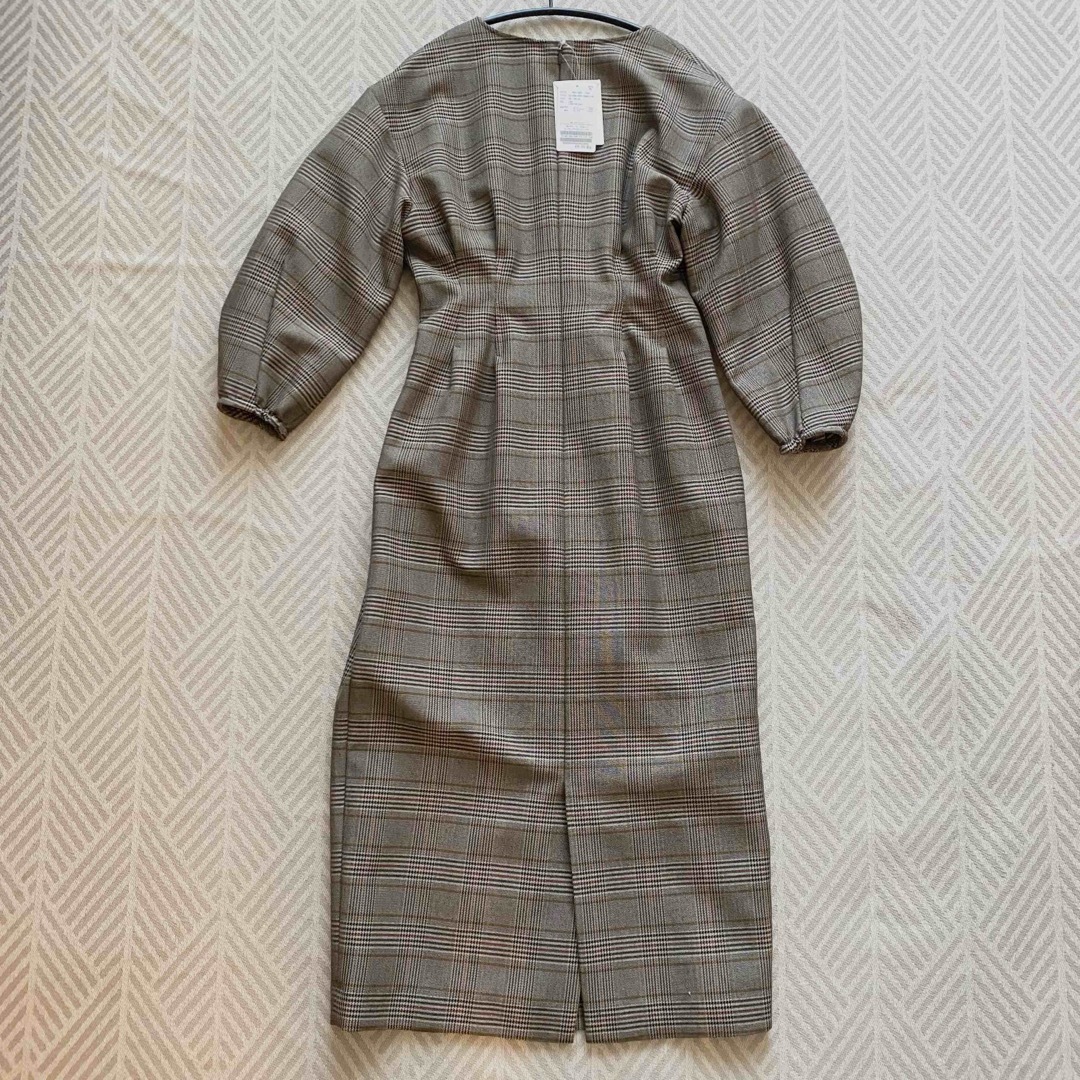 新品】VERMEIL par iena ウエストシェイプワンピース 36 新品】VERMEIL par iena ウエストシェイプワンピース 36