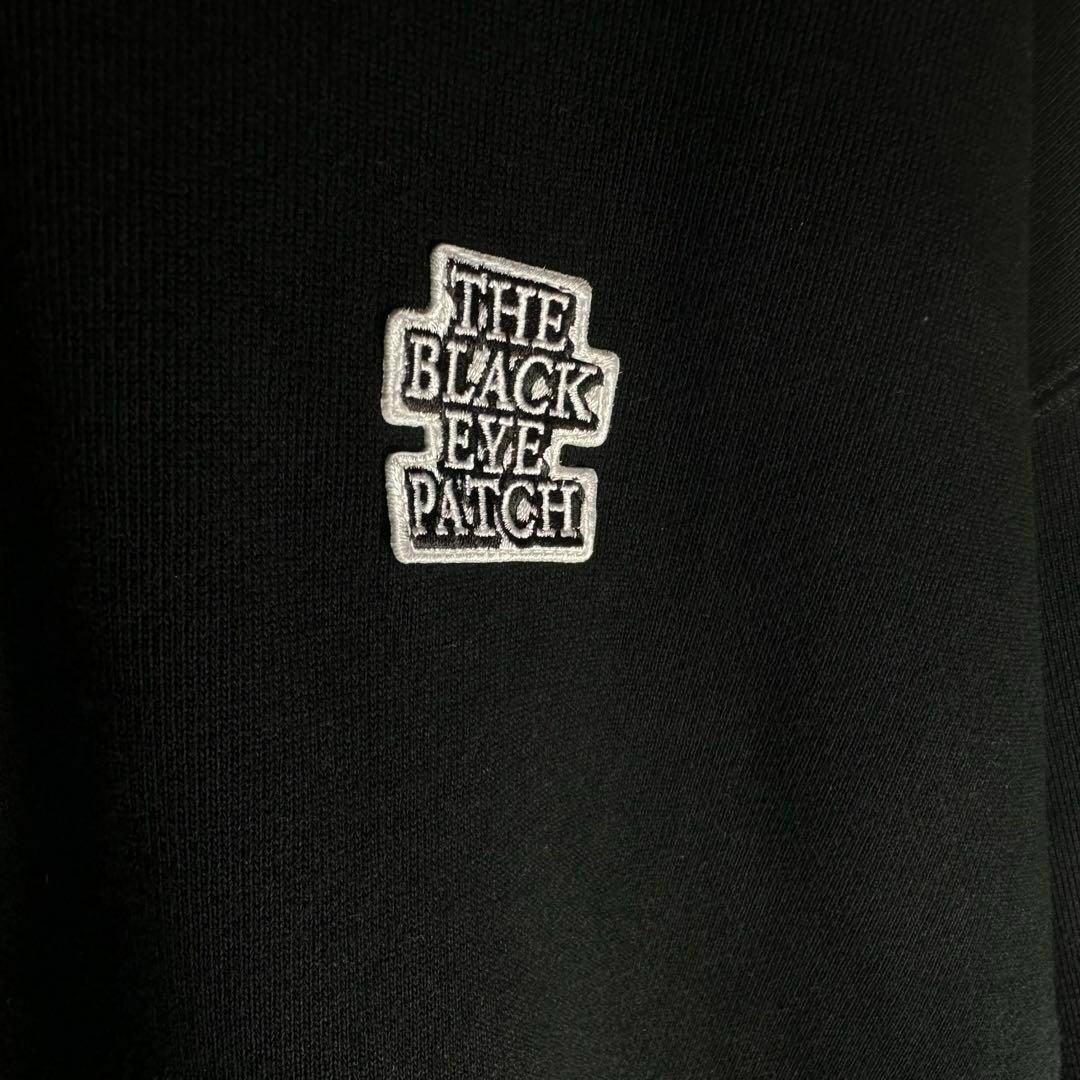希少•最高デザイン•XLサイズ】ブラックアイパッチ 黒眼帯 胸刺繍ロゴ 希少•最高デザイン•XLサイズ】ブラックアイパッチ 黒眼帯 胸刺繍ロゴ