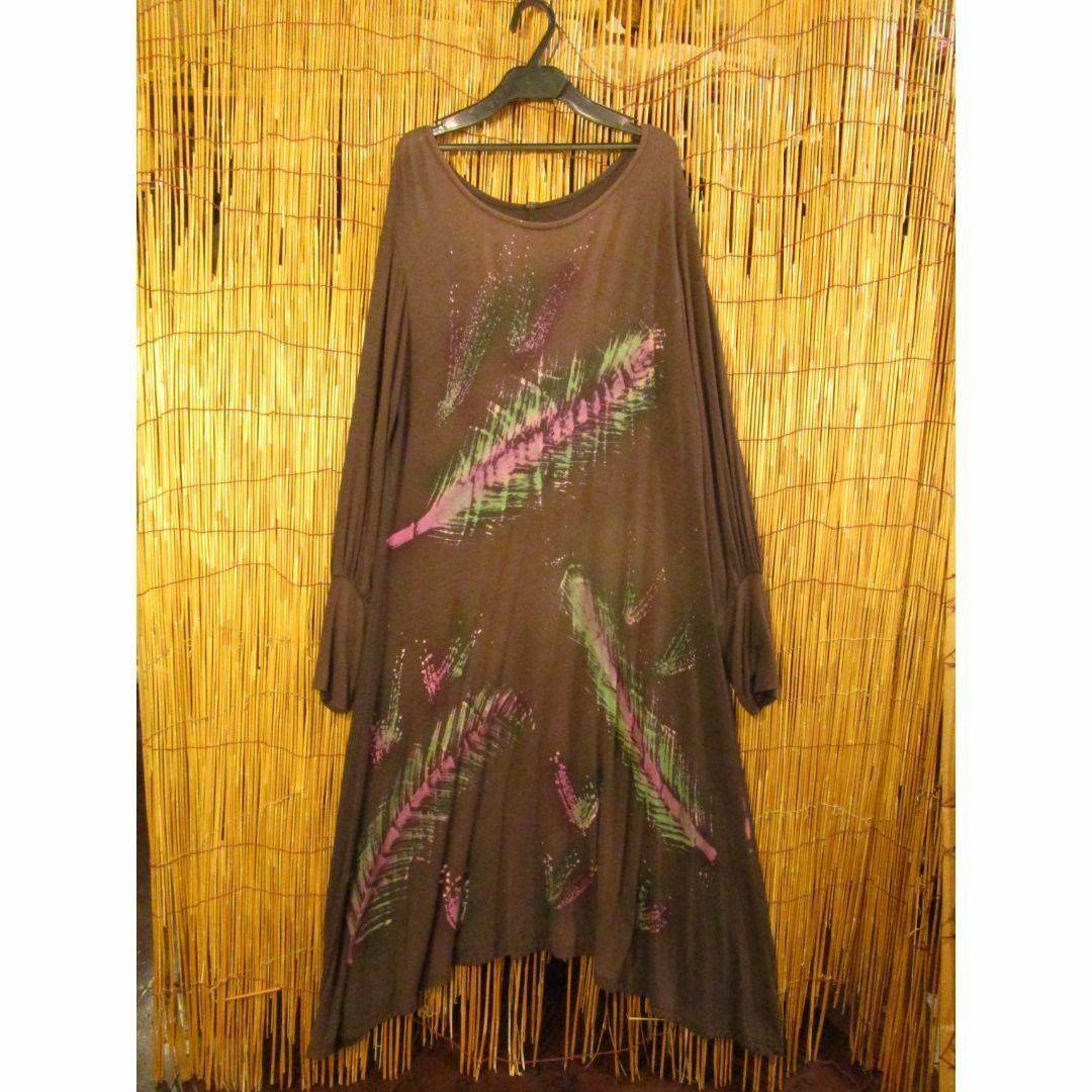 【ＳＡＬＥ】②訳あり＊スパンデックス混合＊レーヨン素材＊長袖＊ロング丈ワンピース