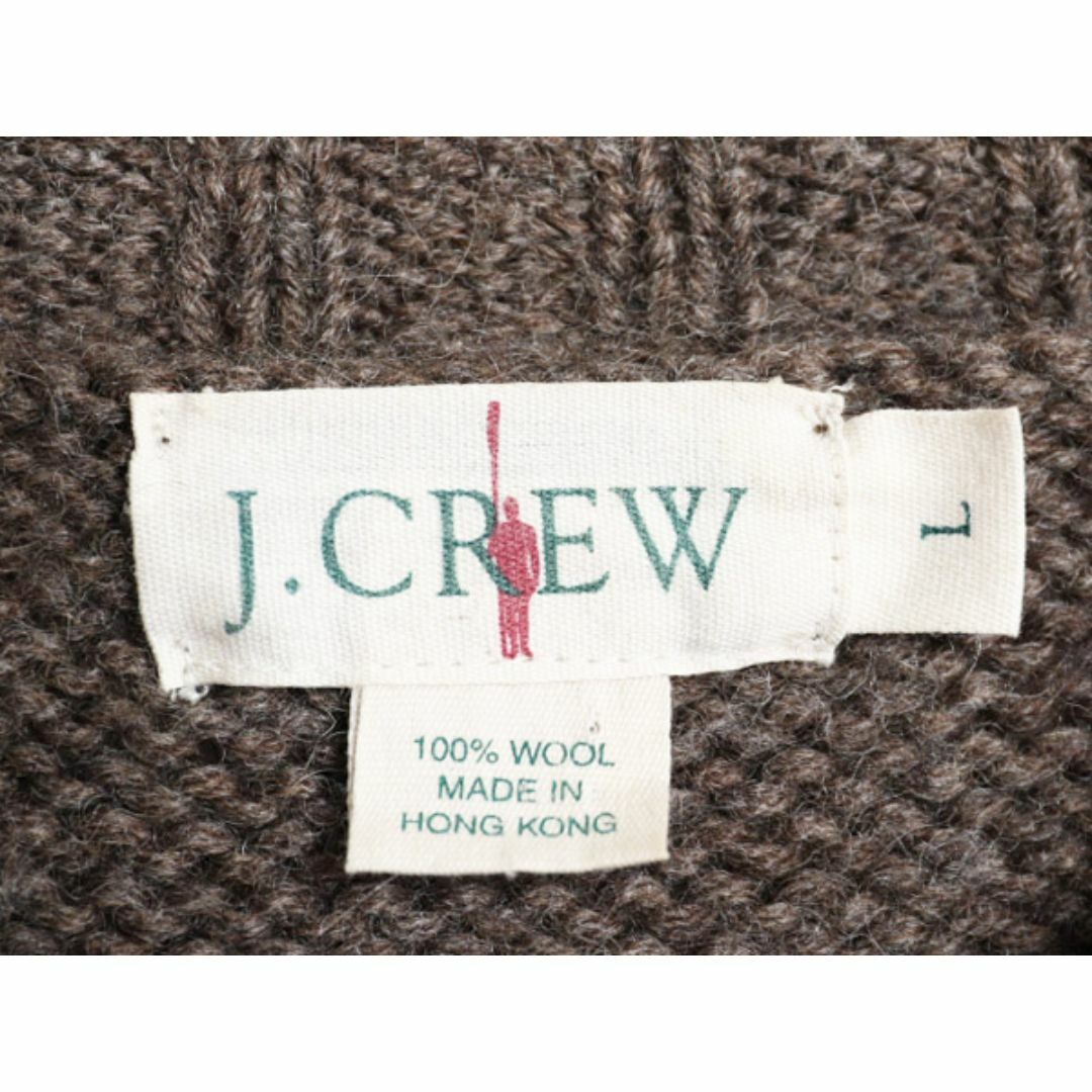 90s J CREW ノルディック ウール ニット セーター メンズ L 古着 90s J CREW ノルディック ウール ニット セーター メンズ L 古着