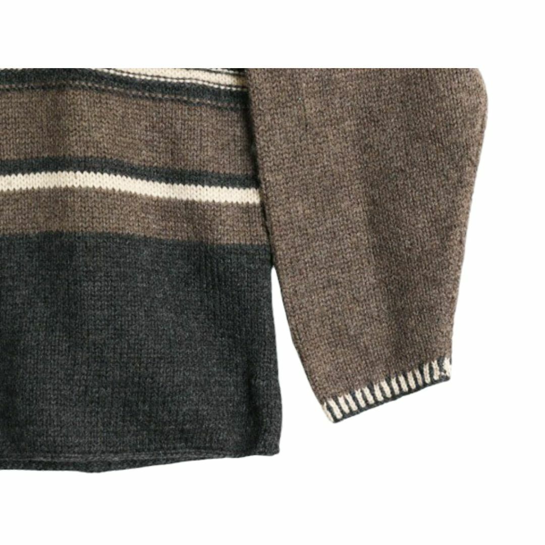 90s J CREW ノルディック ウール ニット セーター メンズ L 古着 90s J CREW ノルディック ウール ニット セーター メンズ L 古着