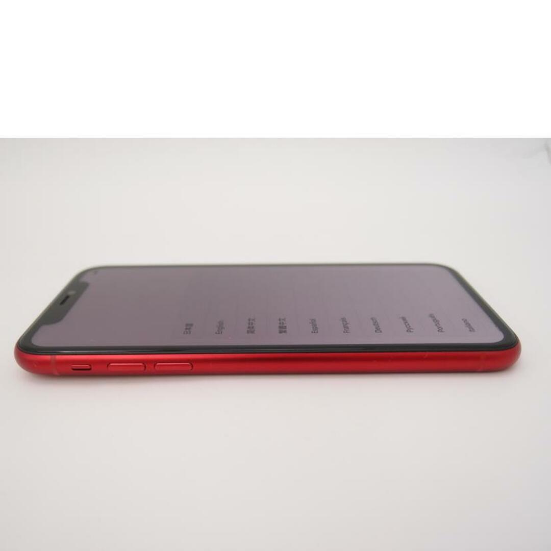 Apple アップル/iPhone 11 64GB (PRODUCT)RED/SIMロック解除済み Apple アップル/iPhone 11 64GB (PRODUCT)RED/SIMロック解除済み