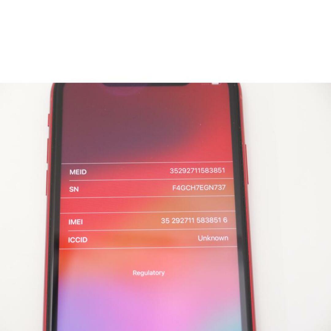 Apple アップル/iPhone 11 64GB (PRODUCT)RED/SIMロック解除済み Apple アップル/iPhone 11 64GB (PRODUCT)RED/SIMロック解除済み