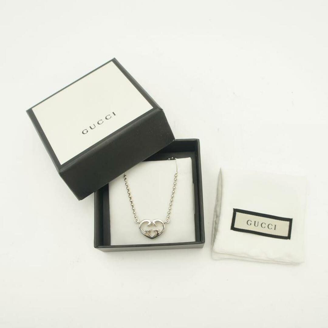 □極美品□ GUCCI グッチ インターロッキングG SV925 ネックレス