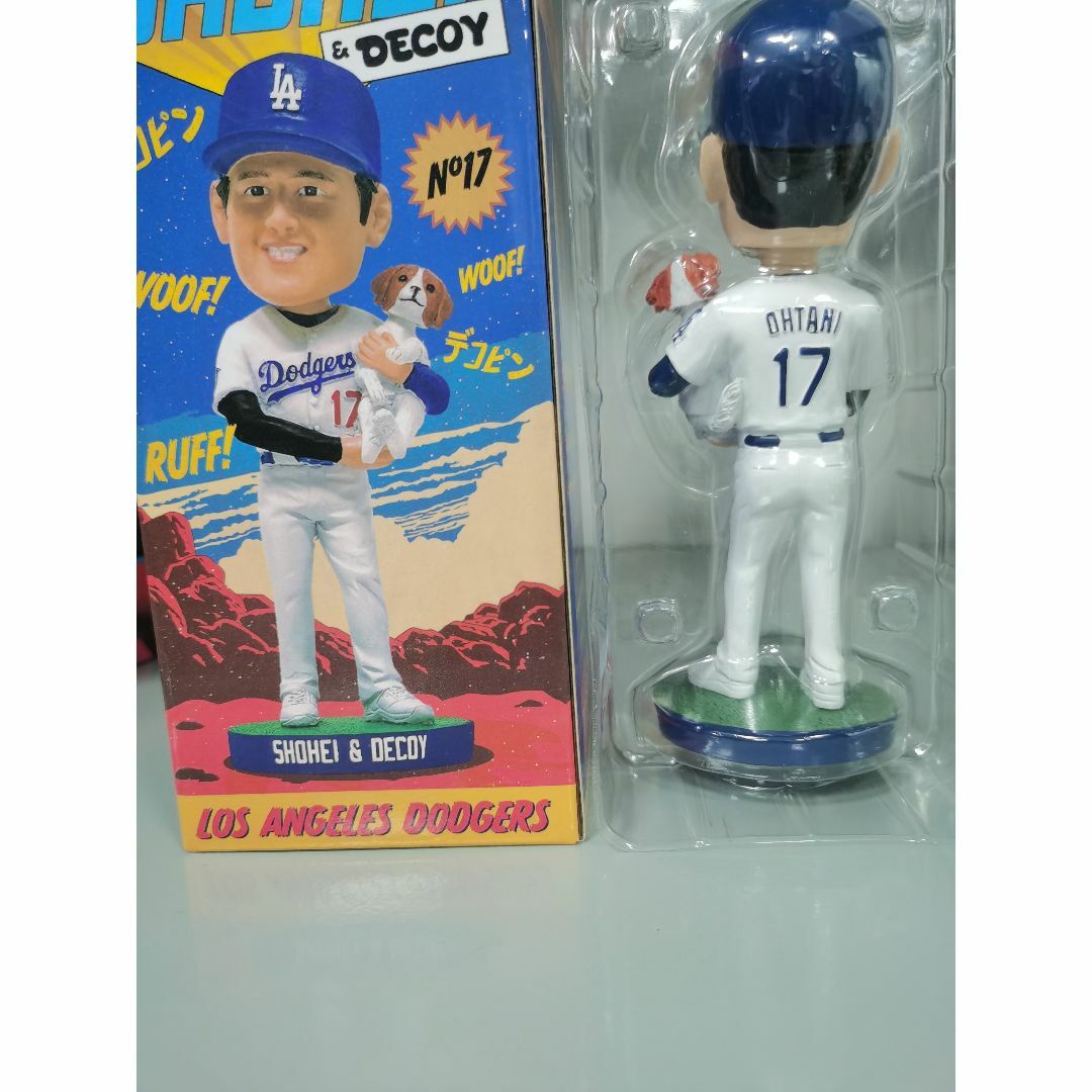 来場者限定の配布】大谷翔平デコピンのボブルヘッド よろしく 来場者限定の配布】大谷翔平デコピンのボブルヘッド よろしく