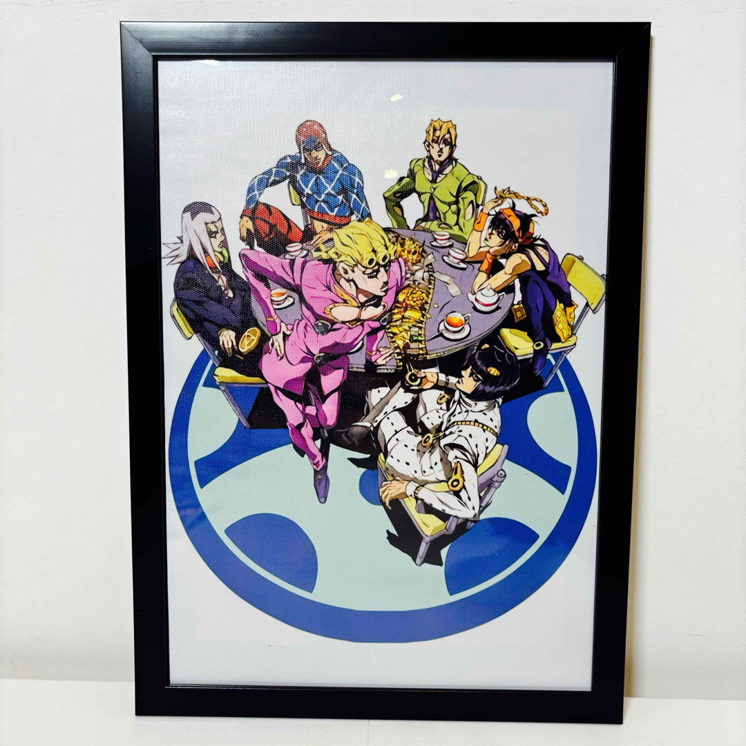 額付きポスター】JOJO ジョジョの奇妙な冒険 第5部④(新品)の 額付きポスター】JOJO ジョジョの奇妙な冒険 第5部④(新品)の