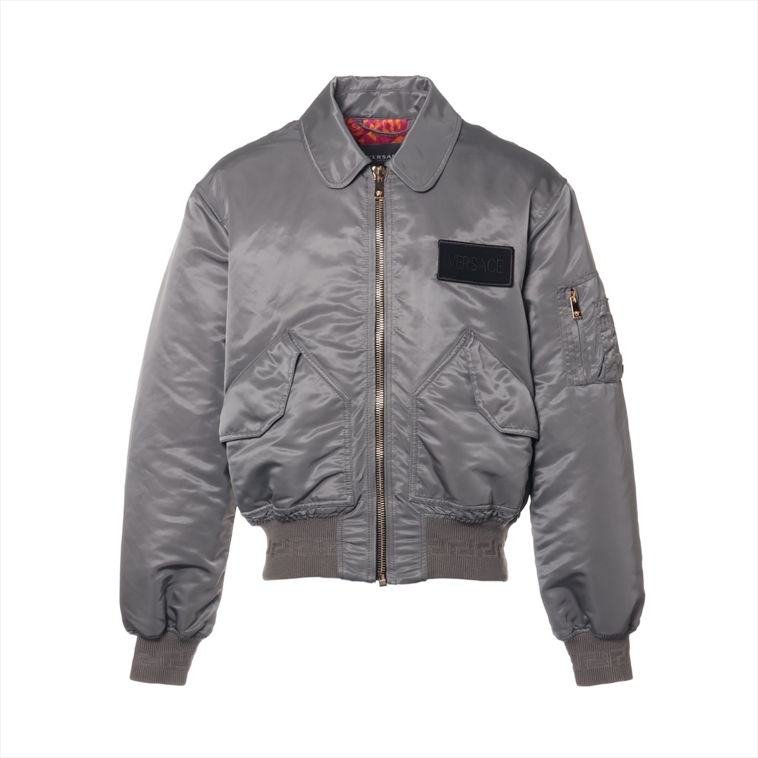VERSACE - ヴェルサーチ  コットン×ナイロン 46 グレー メンズ その他アウター