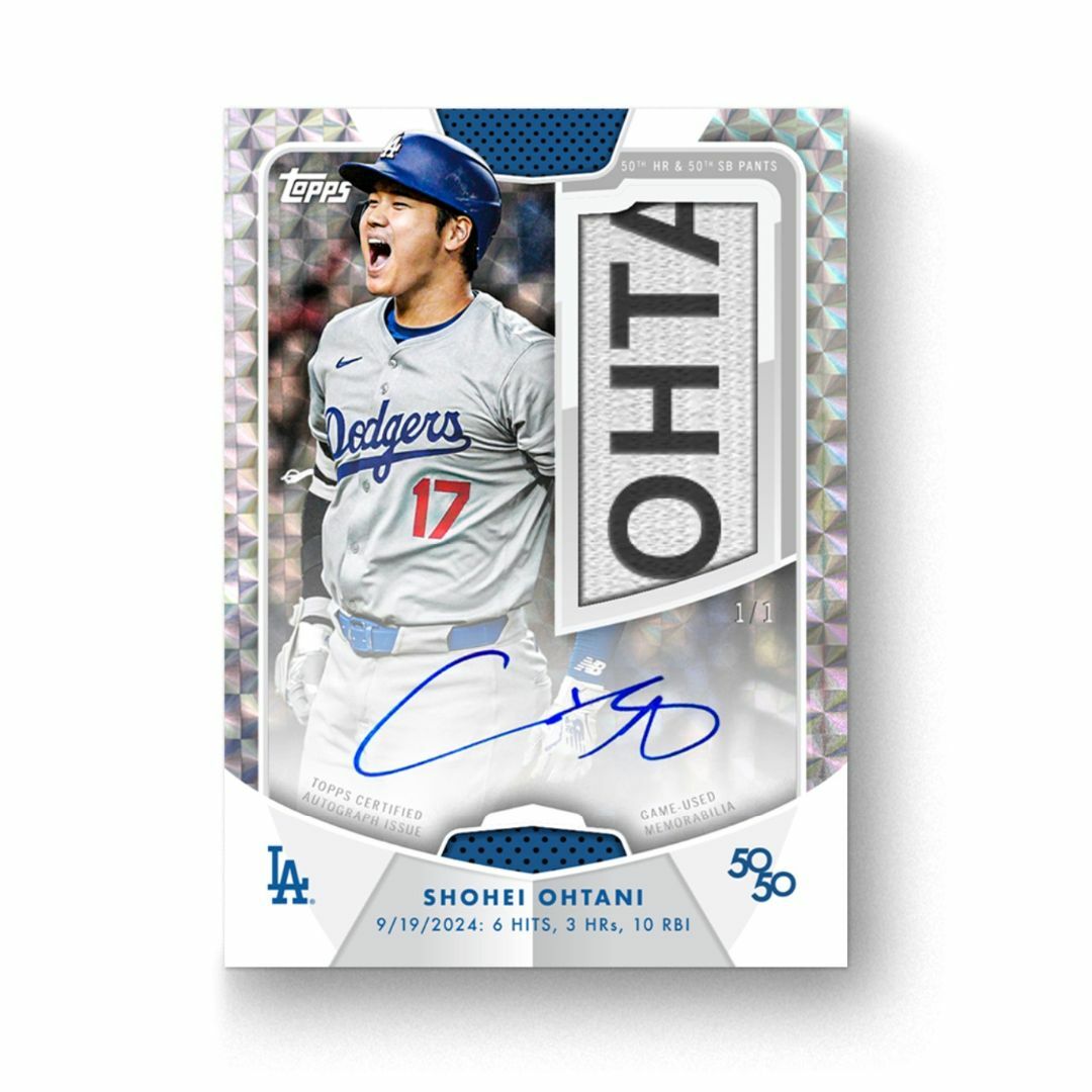 直筆サインカード 大谷翔平10枚限定 Topps (直筆サイン】大谷 直筆サインカード 大谷翔平10枚限定 Topps (直筆サイン】大谷