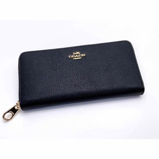 コーチ(COACH)のA003 新品同様 COACH コーチ 長財布 ブラック(財布)