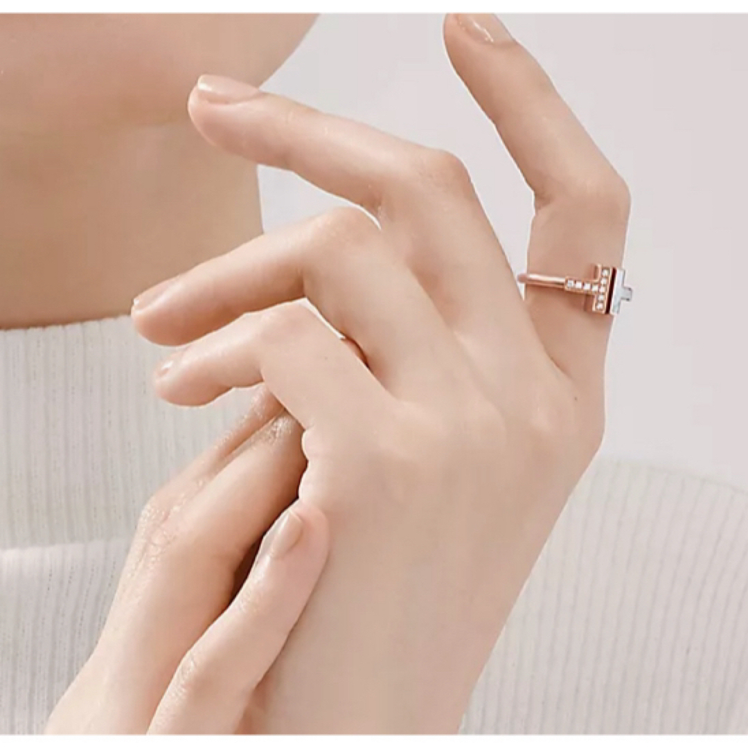 Tiffany & Co. - ティファニー TIFFANY&Co. Tワイヤーリング Tiffany & Co. - ティファニー TIFFANY&Co. Tワイヤーリング