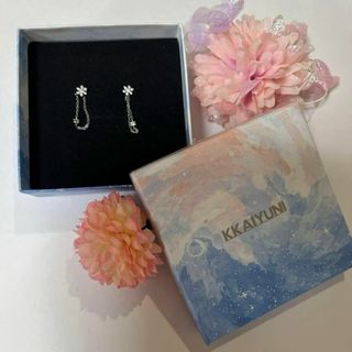 ❤️オシャレさん必見❤️ かわいい ペアレディースピアス(ネックレス)
