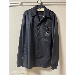 ☆美品☆アリクス ナイロンパテッドシャツジャケット バックル ☆美品☆アリクス ナイロンパテッドシャツジャケット バックル