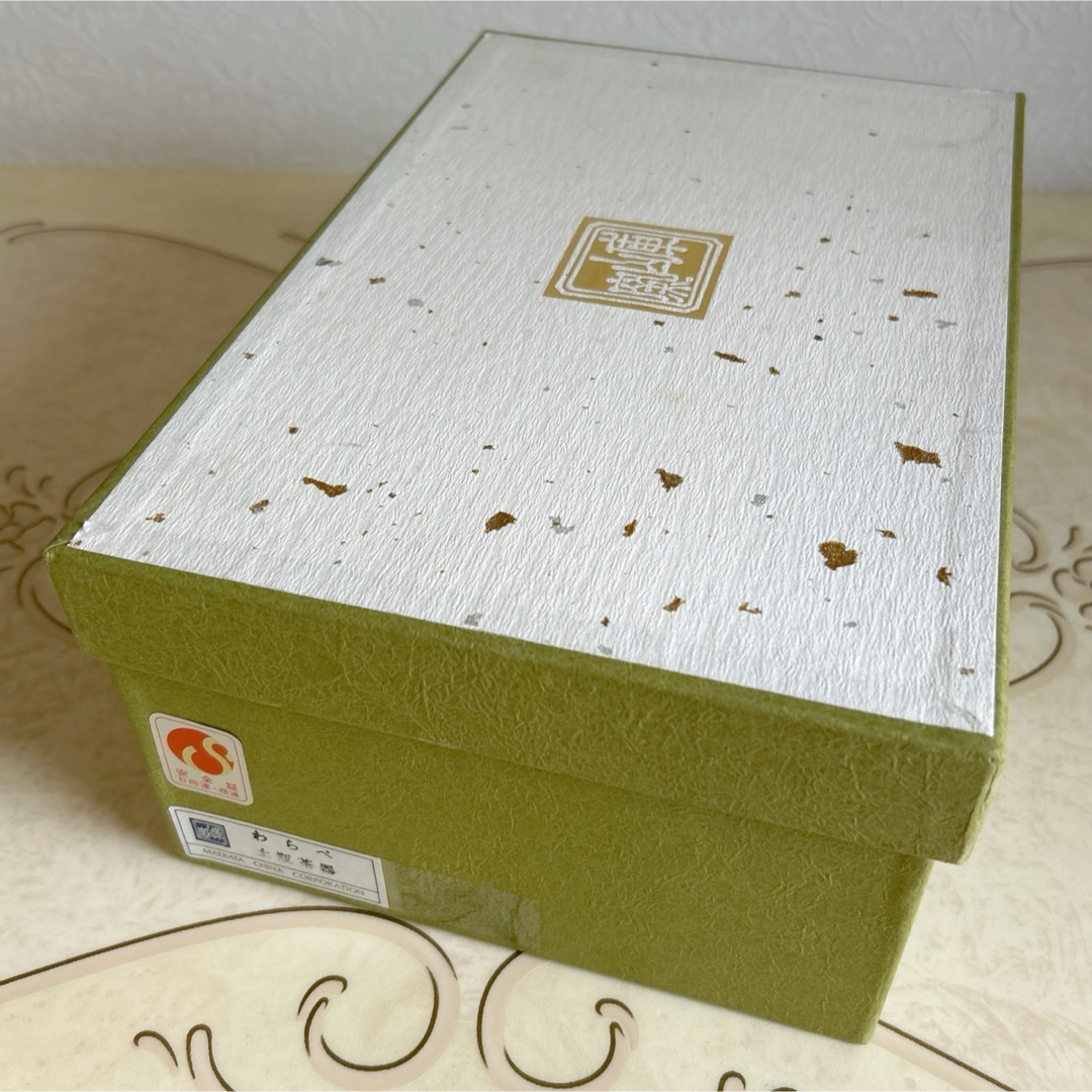 美濃焼 - 前畑 庫山窯 わらべ 茶器揃 急須 湯呑み 5客セット 美濃焼 - 前畑 庫山窯 わらべ 茶器揃 急須 湯呑み 5客セット