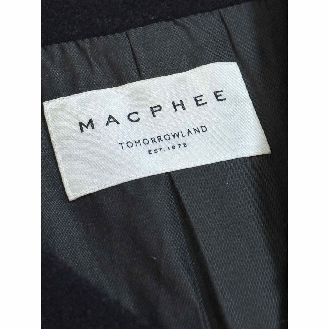 MACPHEE ショートパイルメルトン オーバーサイズドコート MACPHEE ショートパイルメルトン オーバーサイズドコート