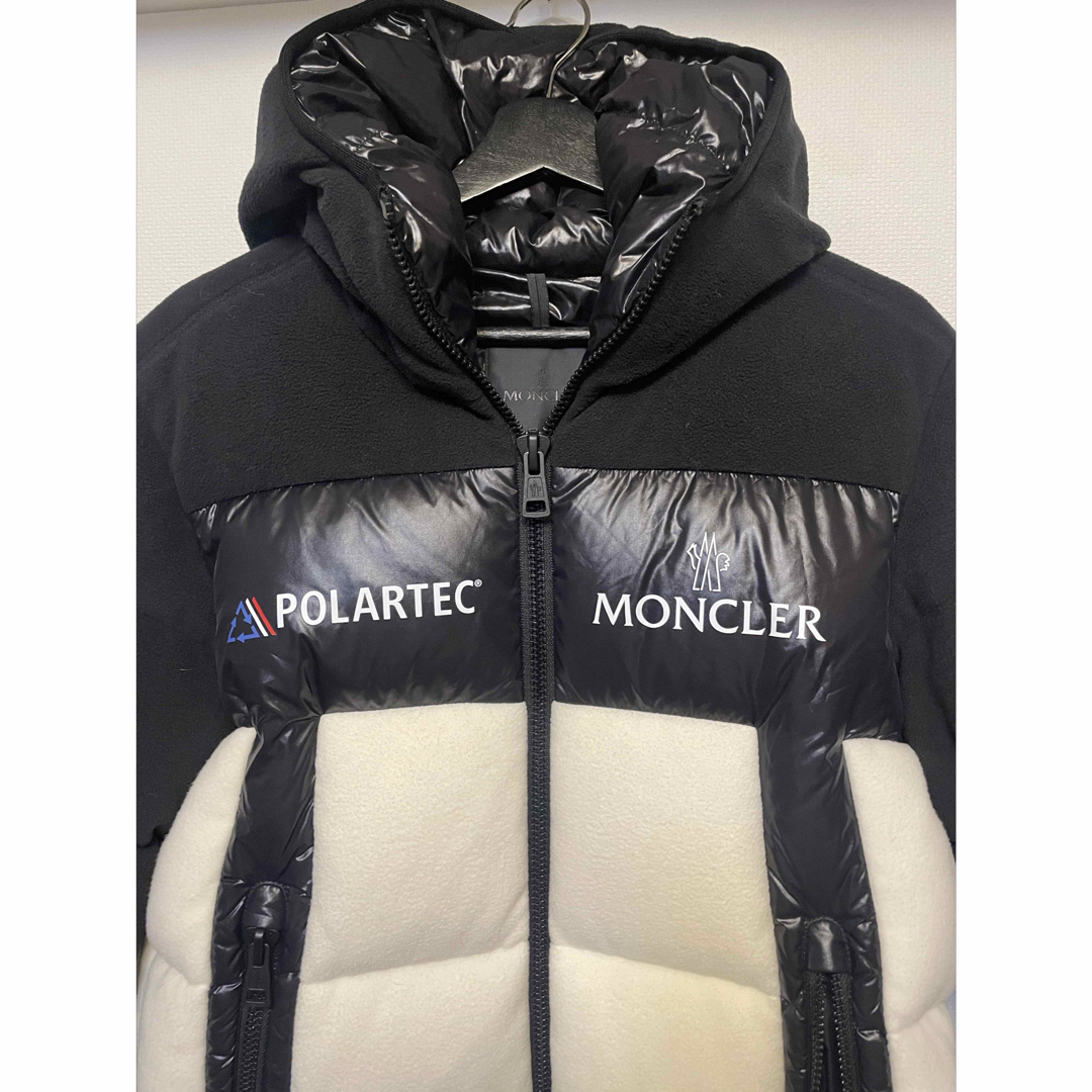 MONCLER - ✳︎MONCLER POLARTEC✳︎フード付バイカラーダウン MONCLER - ✳︎MONCLER POLARTEC✳︎フード付バイカラーダウン