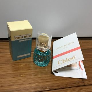 ミュウミュウ(miumiu)のmiumiu 香水 7.5ml ミニボトル(香水(女性用))