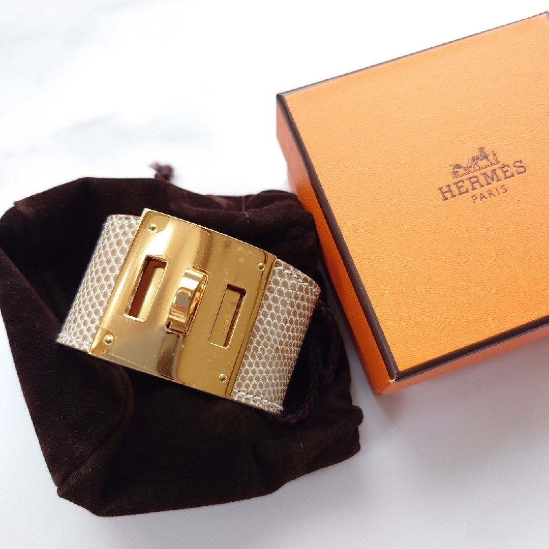 プレゼントに最適☆国内発送 HERMES バングル ケリー ドッグ ご専用 HERMES ケリードッグバングル