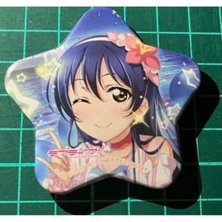園田海未 ラブライブ！キャラポップフェス 星型缶バッジ μ's(バッジ/ピンバッジ)