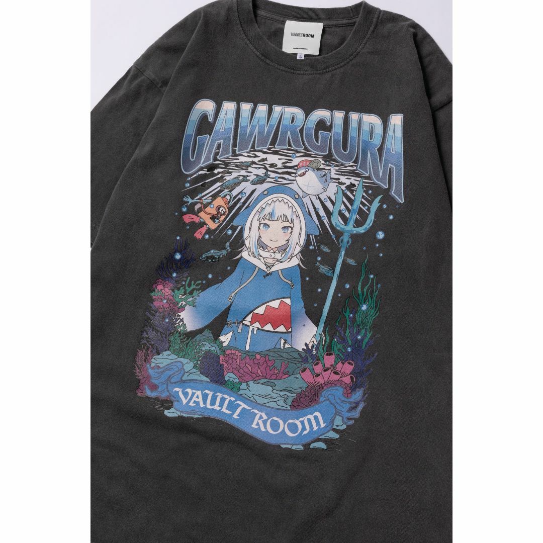 新品 XL VAULTROOM GURA Tシャツ ボルトルーム ホロライブ 新品 XL VAULTROOM GURA Tシャツ ボルトルーム ホロライブ