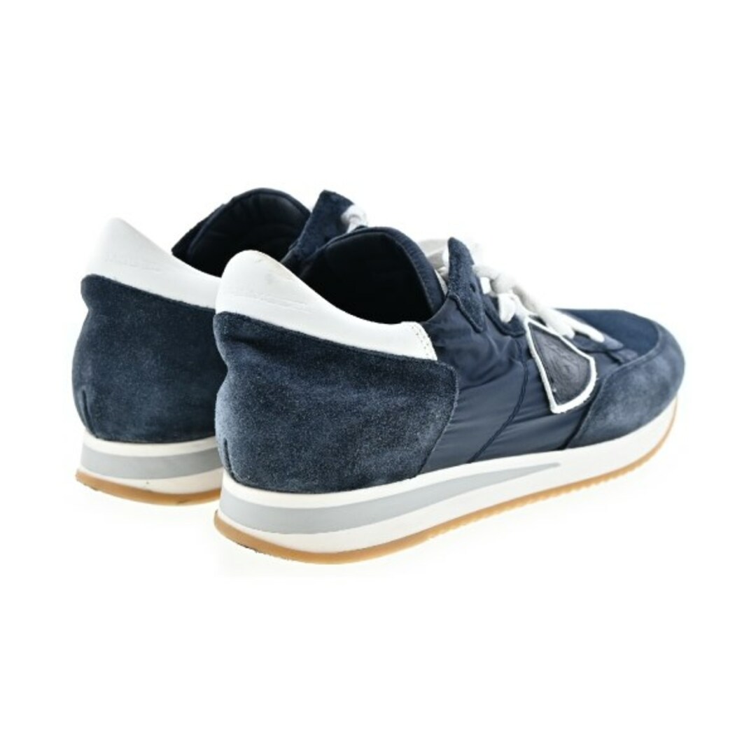 PHILIPPE MODEL スニーカー EU39(24cm位) 紺x白 【古着】 PHILIPPE MODEL スニーカー EU39(24cm位) 紺x白 【古着】