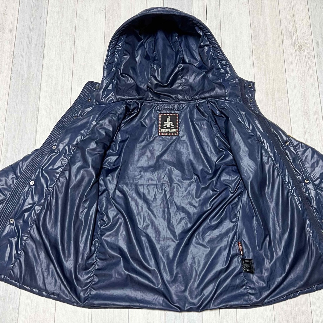 HYSTERIC GLAMOUR プリマロフト ダウンジャケット ヒスガール HYSTERIC GLAMOUR プリマロフト ダウンジャケット ヒスガール
