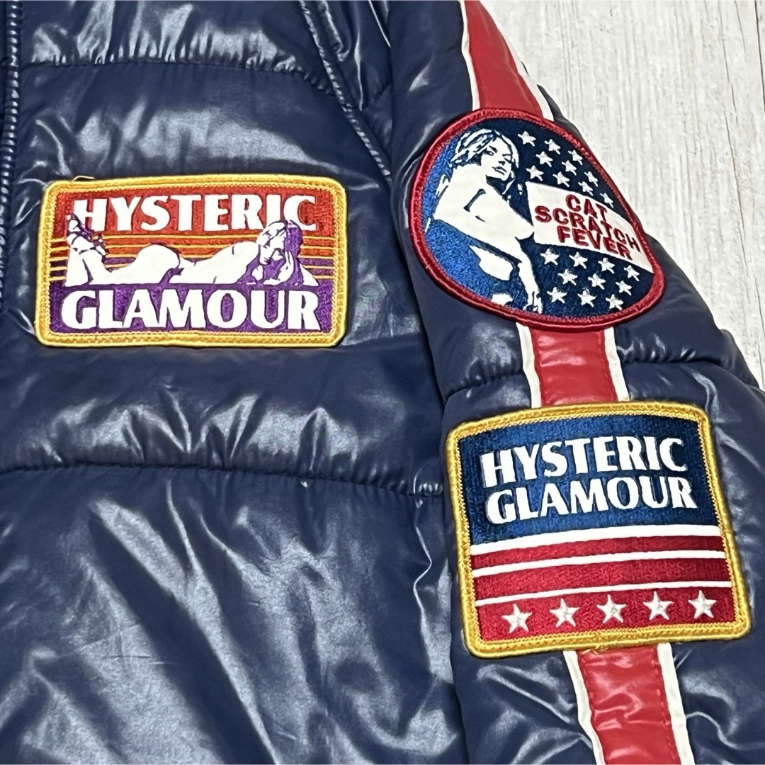 HYSTERIC GLAMOUR プリマロフト ダウンジャケット ヒスガール HYSTERIC GLAMOUR プリマロフト ダウンジャケット ヒスガール