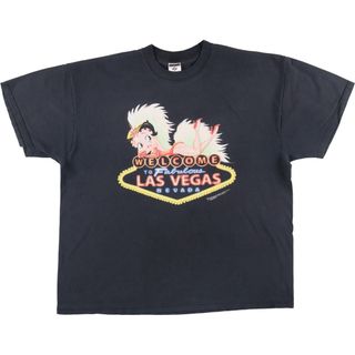 ジャージーズ(JERZEES)の古着 ジャージーズ Jerzees BettyBoop ベティブープ キャラクタープリントTシャツ メンズXXL相当 ヴィンテージ /eaa493140(Tシャツ/カットソー(半袖/袖なし))