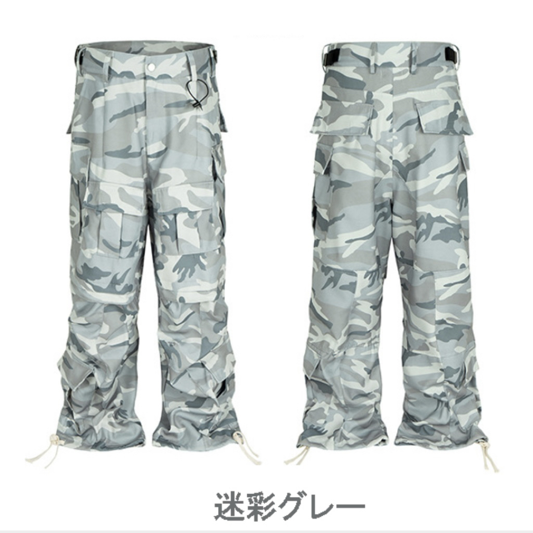 BALENCIAGA - 迷彩柄 ワイド ミリタリーカーゴパンツの通販 by BALENCIAGA - 迷彩柄 ワイド ミリタリーカーゴパンツの通販 by