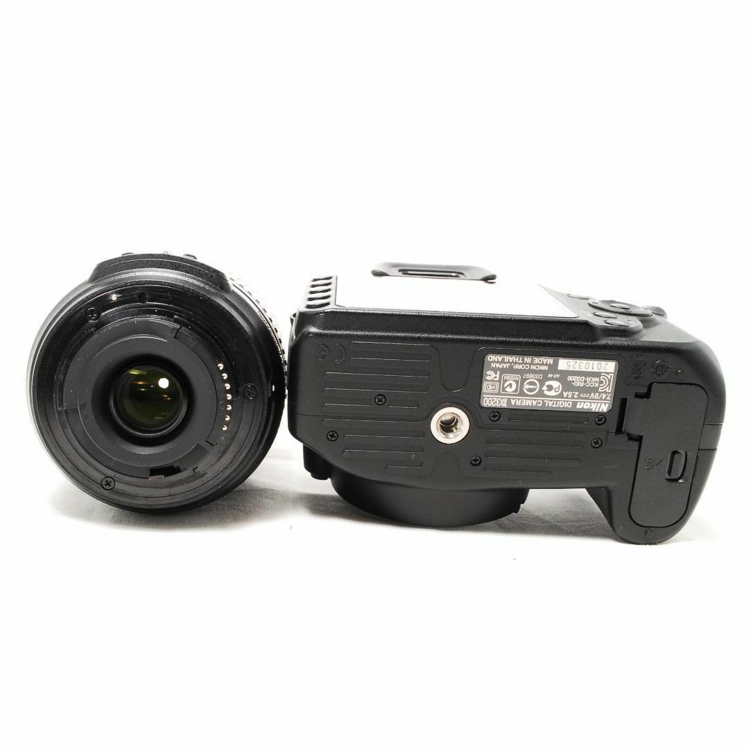 手ぶれ補正☆Nikon D3200 望遠レンズキット 初心者必見 スマホ転送