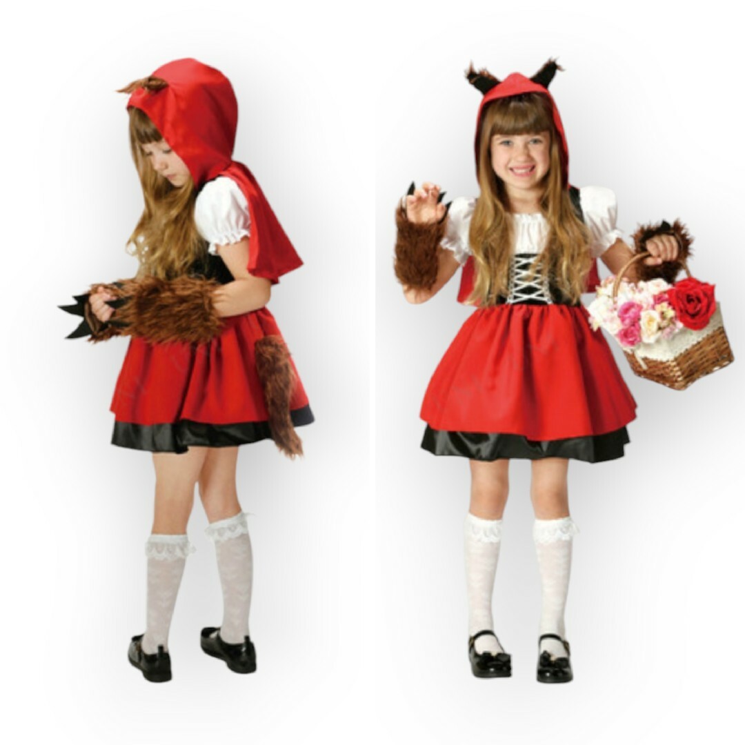 RUBIE'S - 赤ずきんちゃん○フワフワ狼の手付き♪子供用 RUBIE'S - 赤ずきんちゃん○フワフワ狼の手付き♪子供用