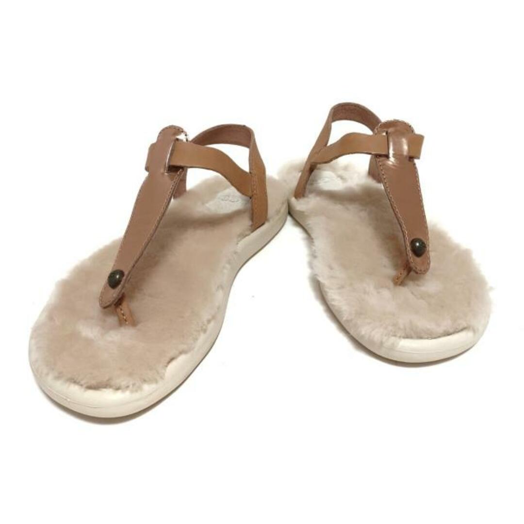 UGG - UGG(アグ) サンダル 22 レディース トングサンダル UGG - UGG(アグ) サンダル 22 レディース トングサンダル