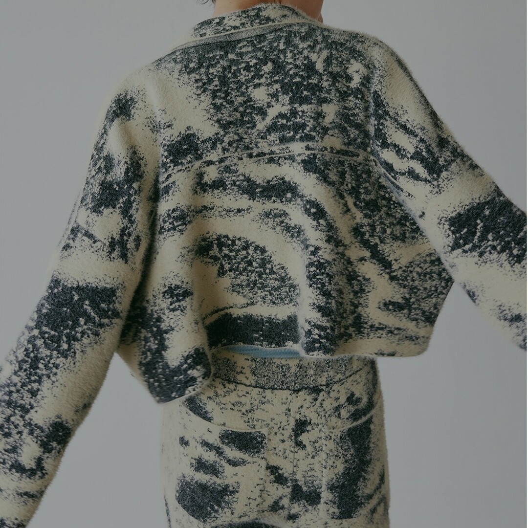 Ameri VINTAGE - AmeriVINTAGE MIX ANIMAL SHORT KNIT TOPの通販 Ameri VINTAGE - AmeriVINTAGE MIX ANIMAL SHORT KNIT TOPの通販