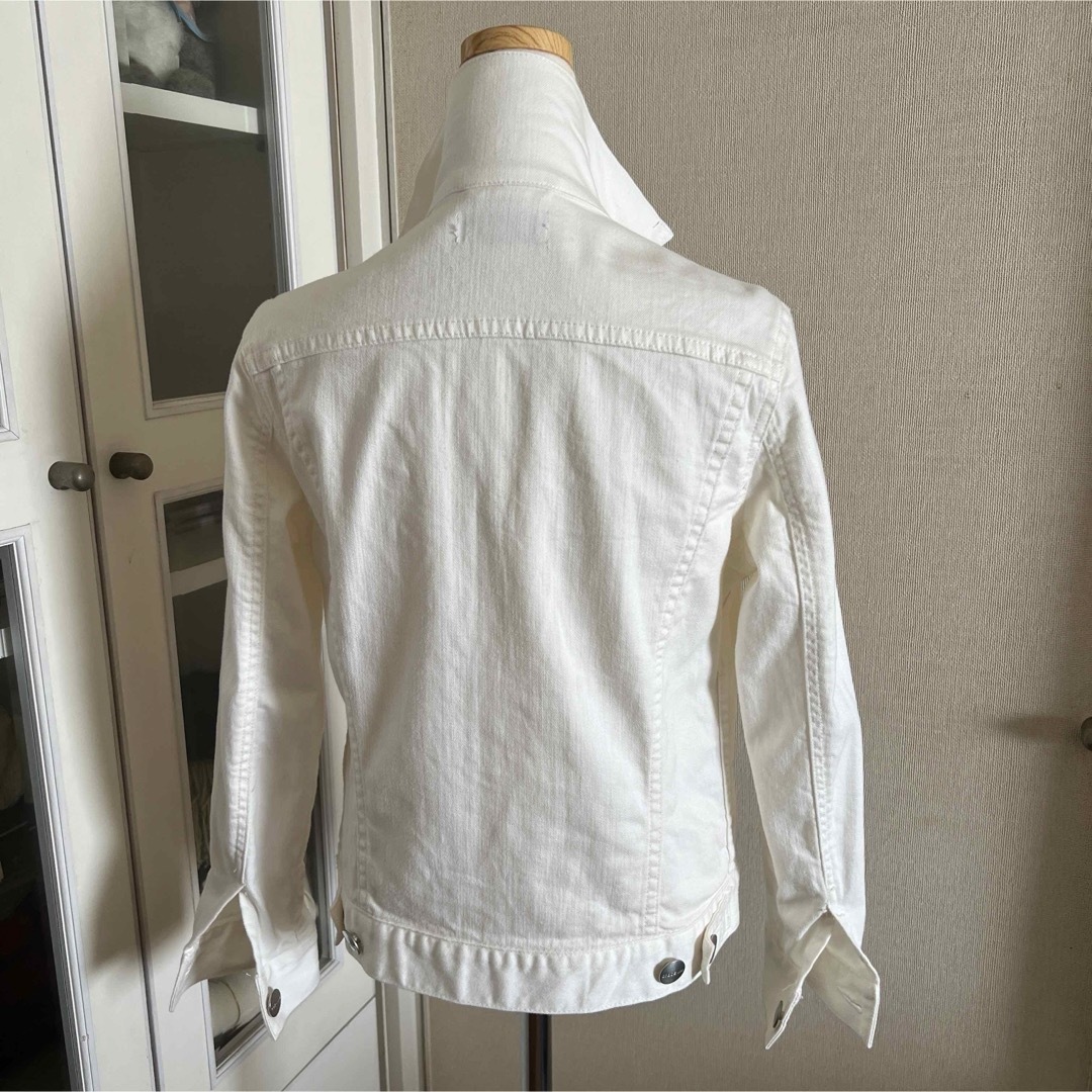 23区 - 23区 DENIM デニム ホワイト 白 デニムジャケットの通販 23区 - 23区 DENIM デニム ホワイト 白 デニムジャケットの通販