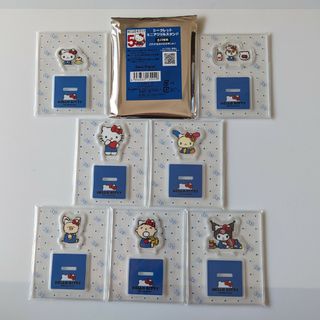 ハローキティ(ハローキティ)のHELLO KITTY 50th Anniversaryミニアクリルスタンド7種(キャラクターグッズ)