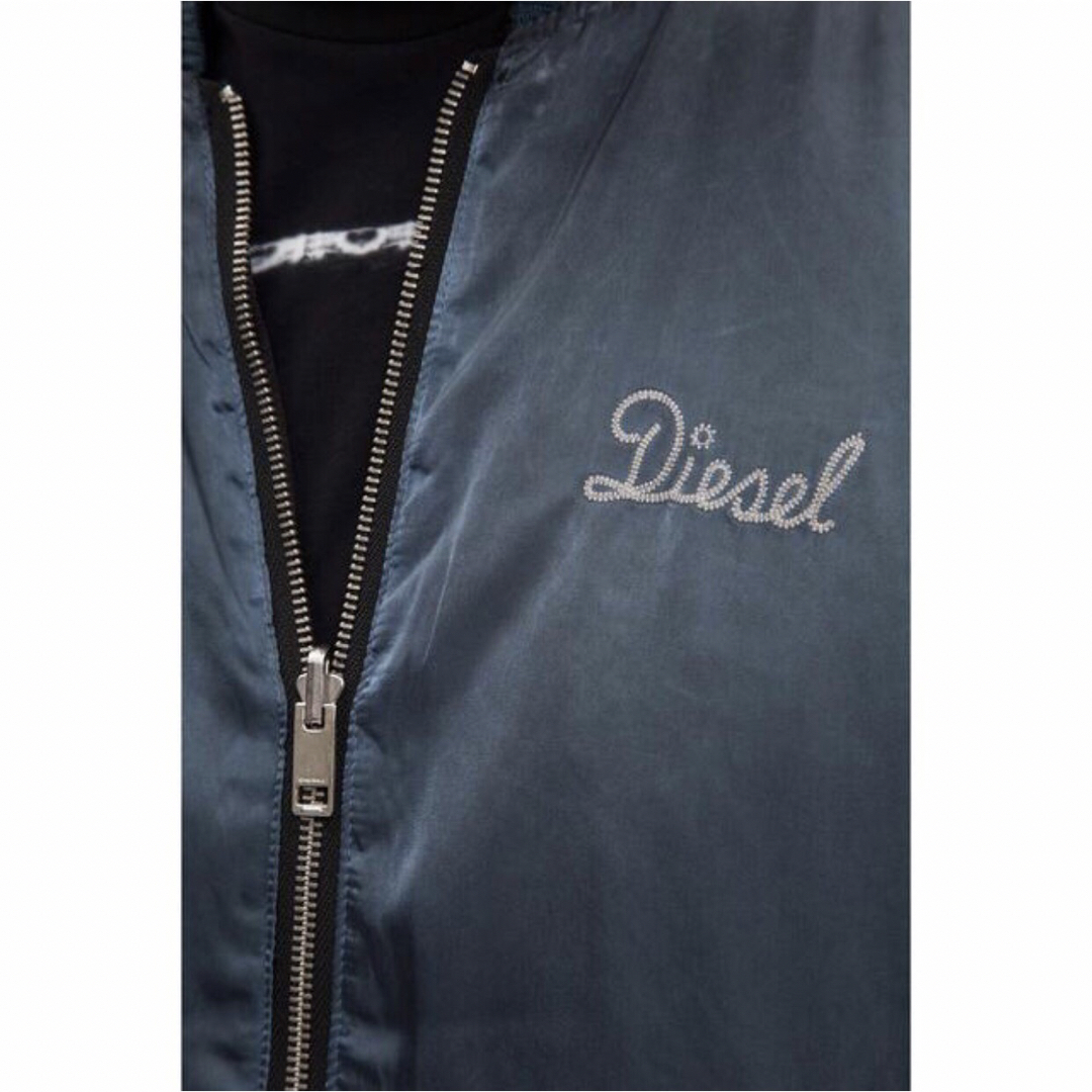 DIESEL - DIESEL スカジャン リバーシブル 刺繍 サテン アウター DIESEL - DIESEL スカジャン リバーシブル 刺繍 サテン アウター