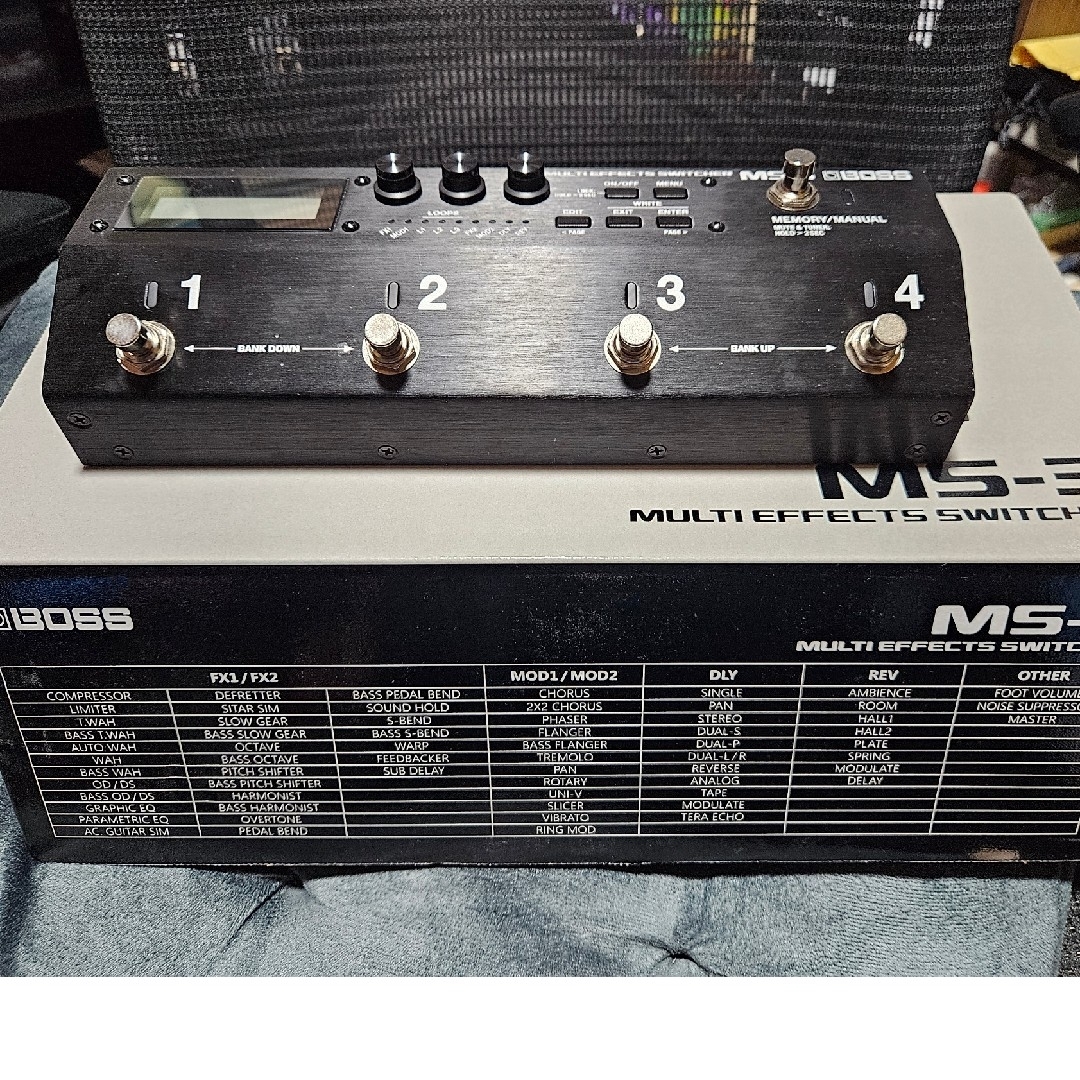 BOSS MS-3 マルチエフェクトスイッチャー(新製品発売イベント BOSS MS-3 マルチエフェクトスイッチャー(新製品発売イベント