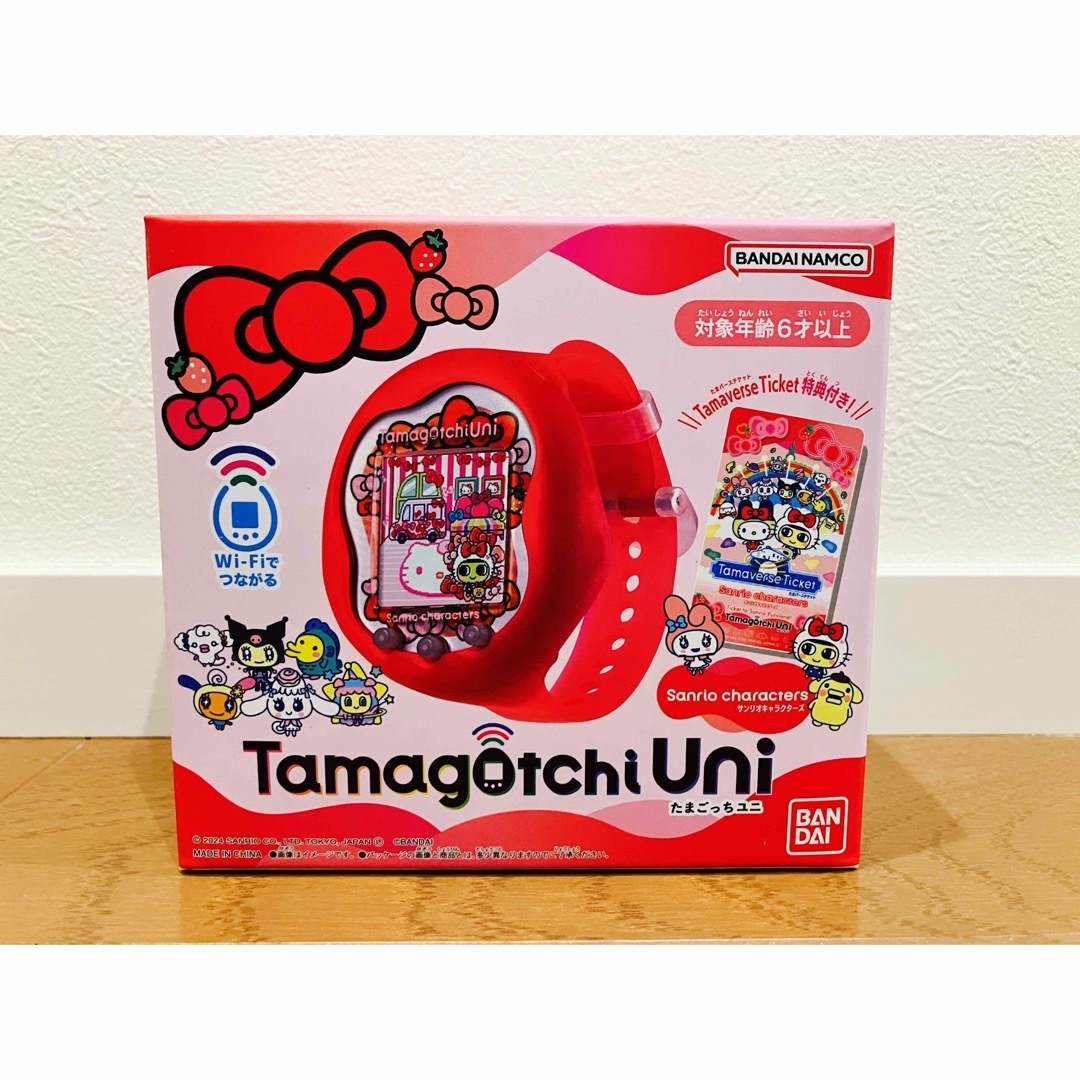 BANDAI(バンダイ)の新品Tamagotchi Uni サンリオ たまごっちユニ エンタメ/ホビーのおもちゃ/ぬいぐるみ(キャラクターグッズ)の商品写真